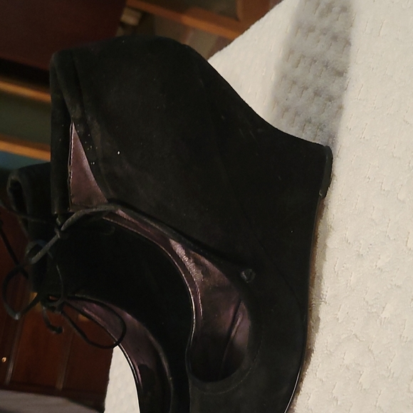 Nine West Black wedges - Picture 4 of 4